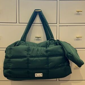 NWT Wilo the Label - Weekender Bag (Pine)